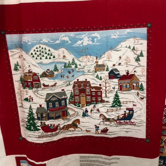 Cranston Print Works “Home For The Holidays” print - Picture 1 of 9
